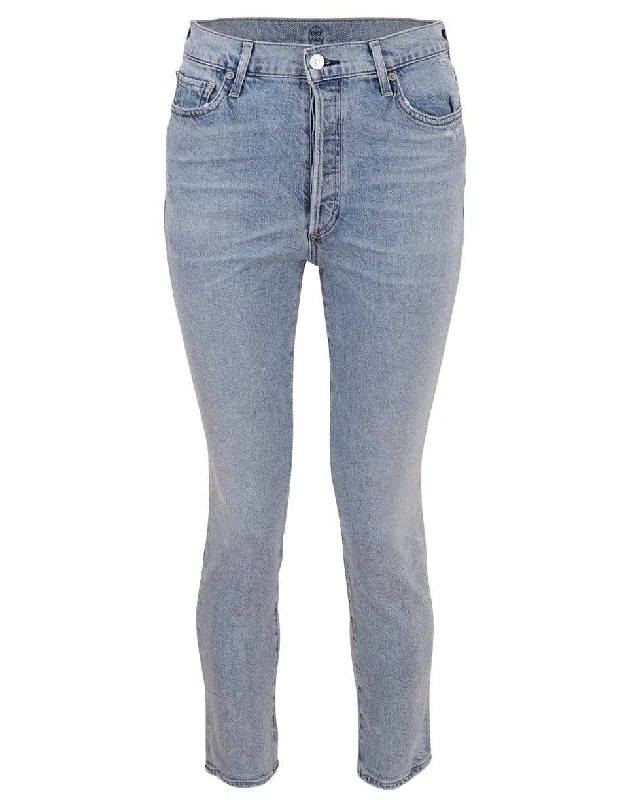 Advanced Customization Olivia High Rise Slim Ankle Jean