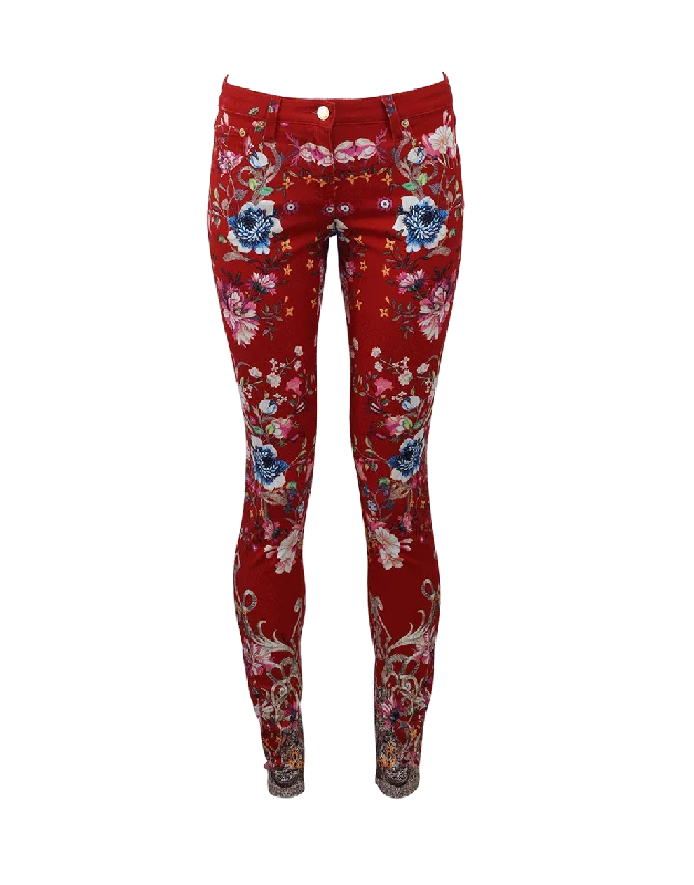 Artistic Temperament Printed Skinny Jean