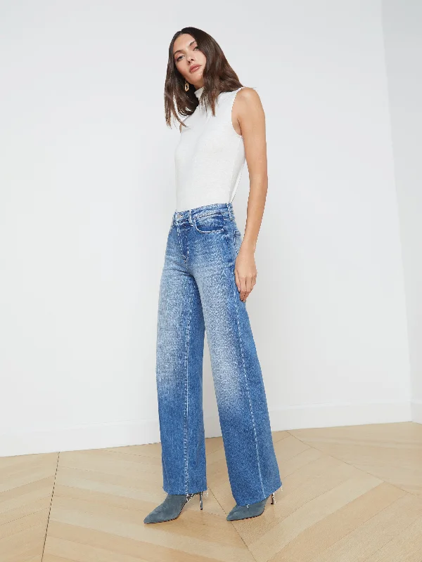 Warm Atmosphere Scottie Wide-Leg Jean