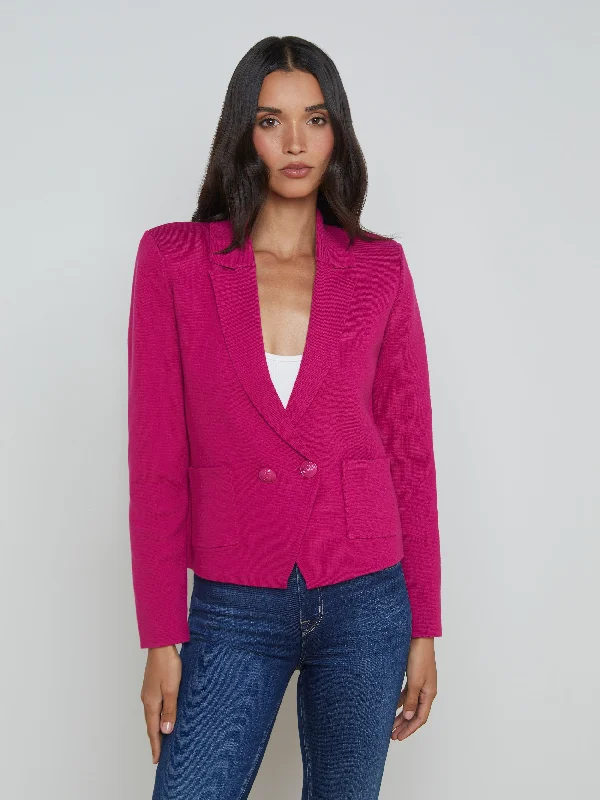 Classic Retro Sofia Knit Blazer