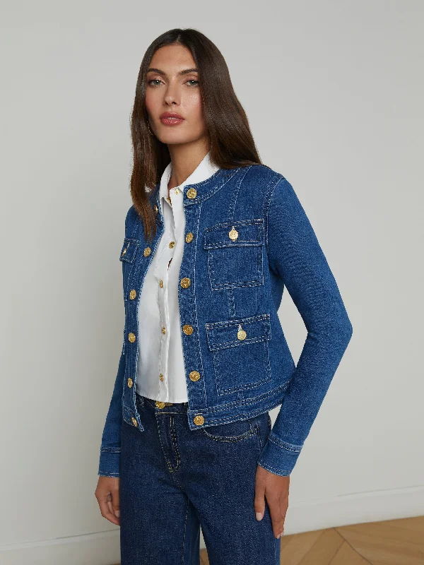 Lively And Youthful Yari Denim Jacket